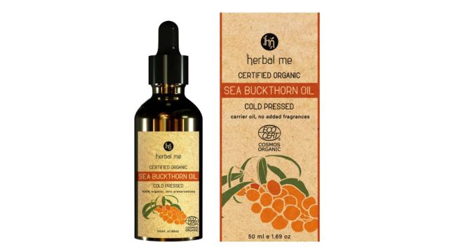 HERBAL ME 100% Organic Sea Buckthorn Oil - 50 ml