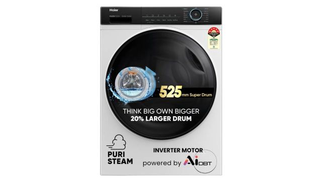 Haier 8 kg 5 Star Washing Machine