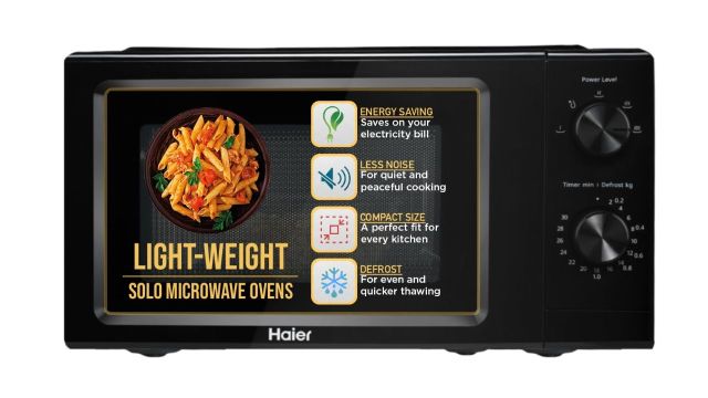 Haier 19 L Solo Microwave Oven 