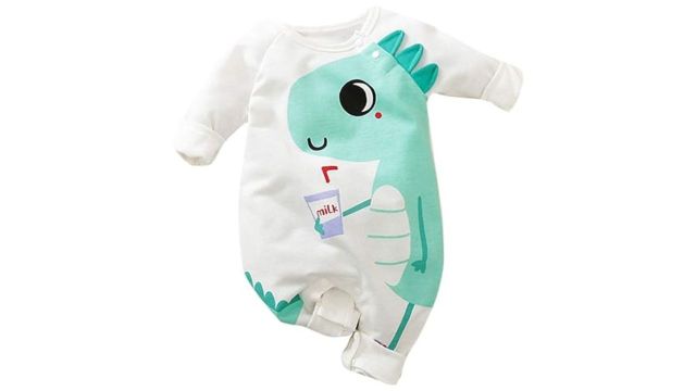 Hopscotch Boys and Girls Cotton Graphic Print Bodysuit