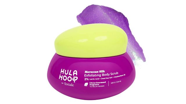 Hula Hoop Exfoliating Body Scrub by Foxtale
