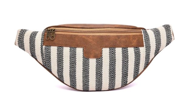 K London Multicolor Canvas Waist Bag