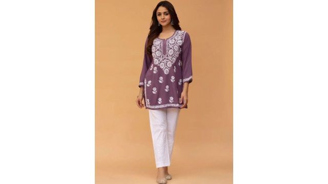 Kethi Fashion chikankari kurti