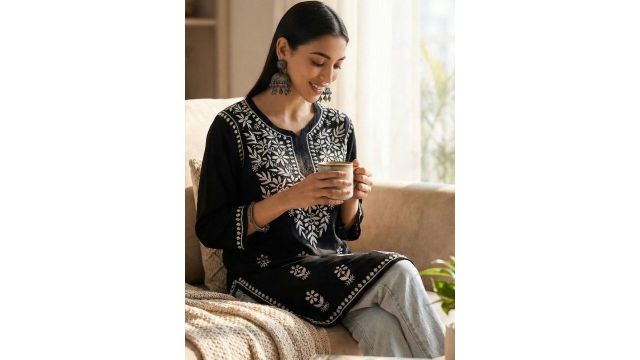 Kethi Fashion chikankari kurti