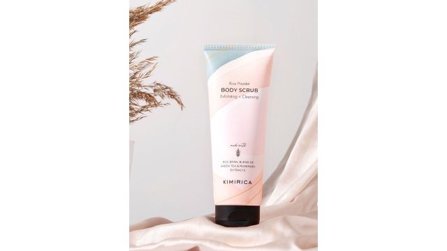 Kimirica Exfoliate & Cleanse Rice Powder Body Scrub