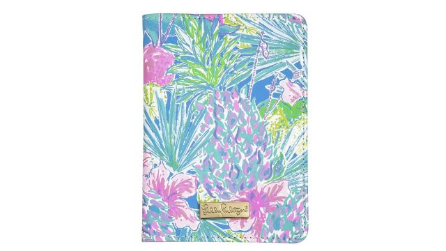 Lilly Pulitzer Vegan Leather Passport Holder