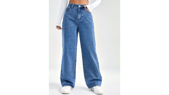 MERCEL Women High-Rise Stretchable Jeans – Baggy