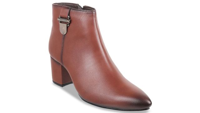 MetroMid Top Block Heels Boots