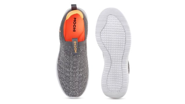 Mochi Men Textured Comfort Insole Slip-On Sneakers