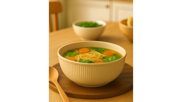 Myntra Elegant Homes Beige Wheat Straw Serving Bowls