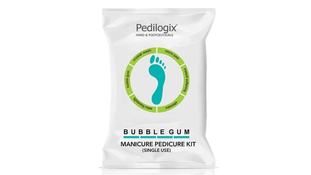 O3+ Pedilogix Bubble Gum Manicure Pedicure Kit