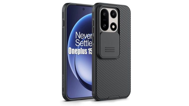 PRITO Nilkin Classic Series for OnePlus 15 (slide camera cover)