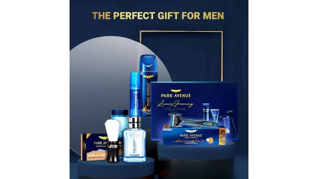 Park Avenue Luxury Grooming Collection 8 in 1 Combo Grooming Kit for men