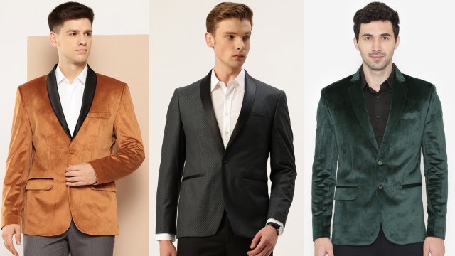 Party Blazers for Men on Myntra