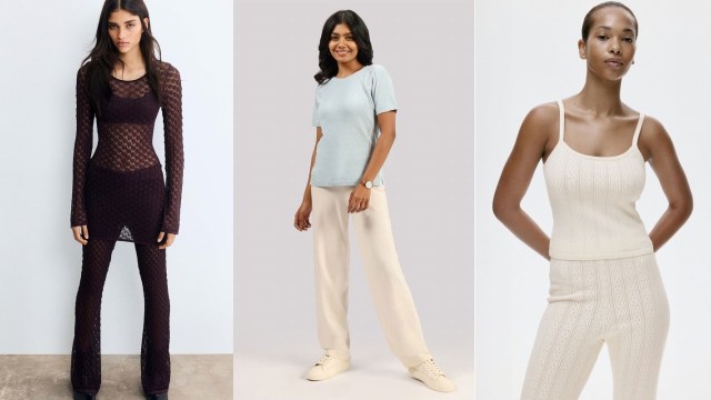 Pointelle Knit Tops for Women to Wear