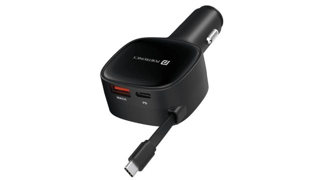 Portronics 84 W Turbo Car Charger