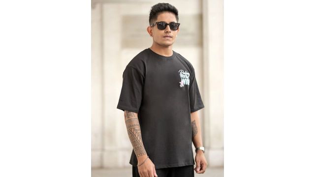 Powerlook longline oversized tee