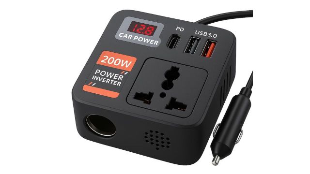 Primate 200W Car Power Inverter