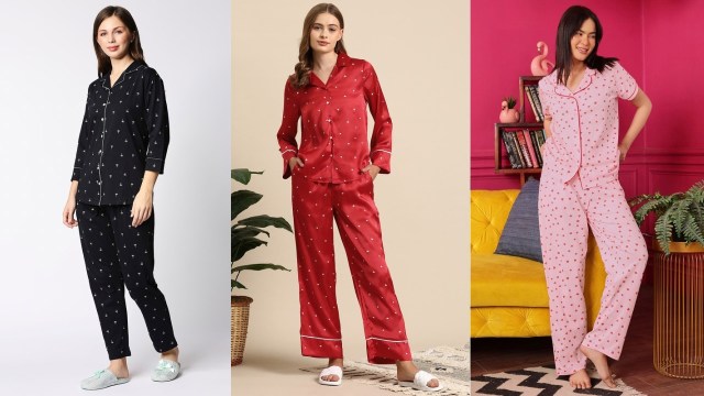 Printed Night Suits for Women