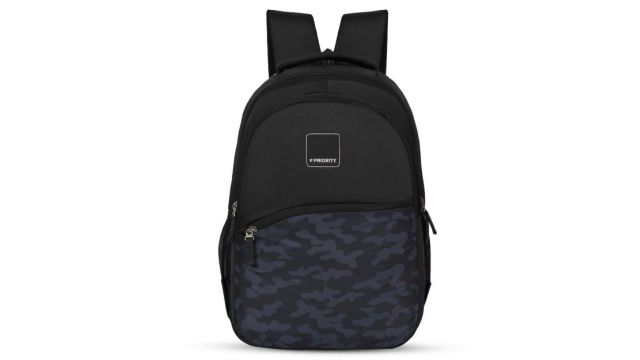 Priority Unisex Camouflage Backpack with Compression Straps