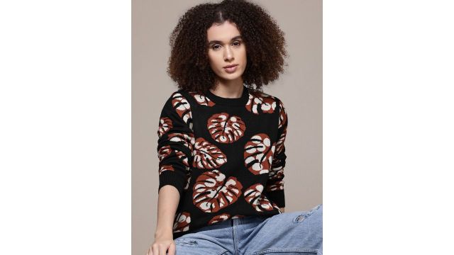 Roadster The Lifestyle Co. Floral Sweater