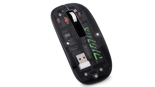 STRIFF NEO-BLA Transparent Wireless Mouse