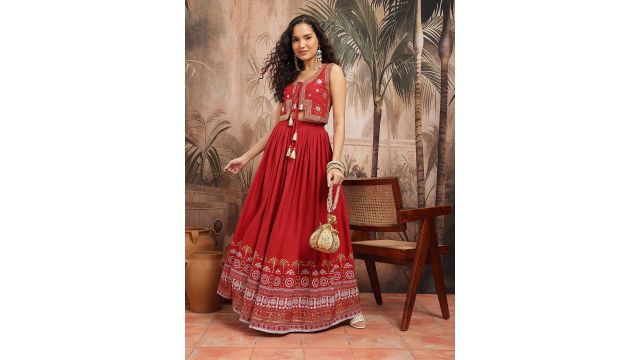 Sangria lehenga