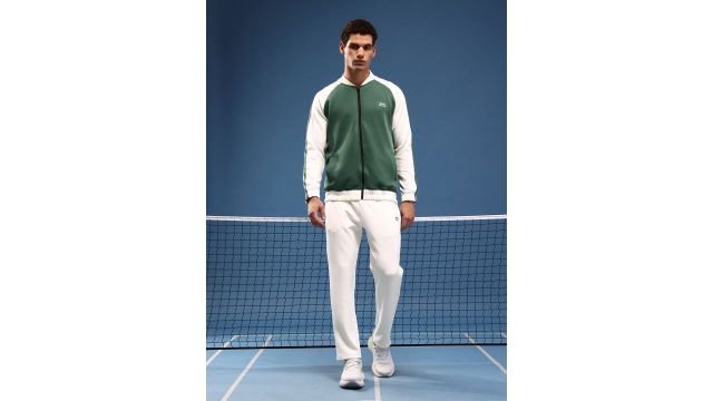 Slazenger Athleisure Colourblocked Jacket With Track Pants