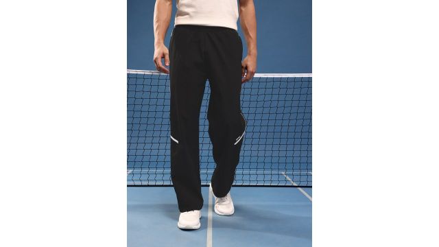 Slazenger Men Panelled Brand Logo Printed Athleisure Track Pants