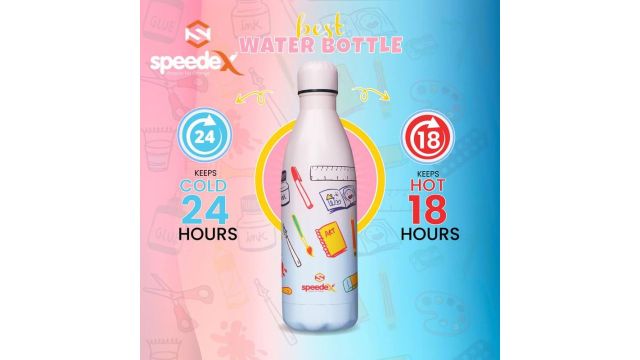 Speedex Thermos Bottle Vacuum Insulated