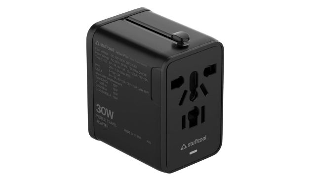 Stuffcool Jetset Plus International Travel Adapter