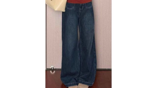 StyleCast Women Baggy High-Rise Light Fade Jeans