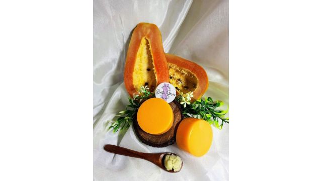 The Bath Stories Set Of 2 Organic Papaya Soap