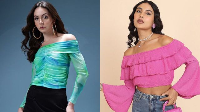 Top Bardot crop tops to consider