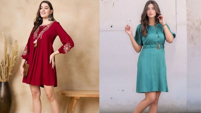 Top keyhole neck dresses for women to consider