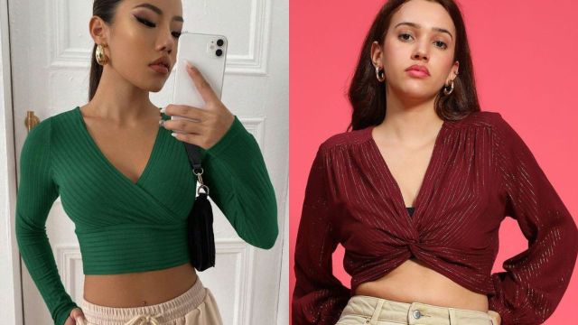 Top wrap crop tops to consider