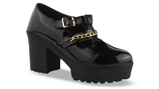 Try MeBlock Heels Glossy Boots