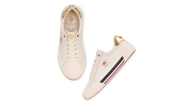 U.S. Polo Assn. Women Colourblocked Sneakers