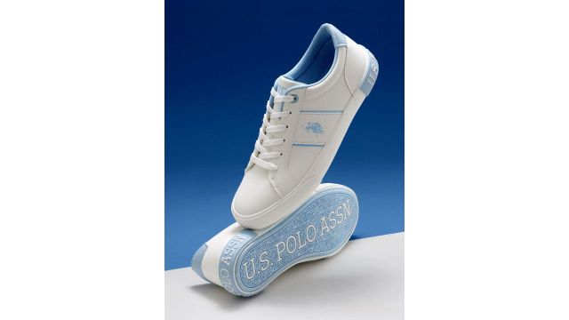 U.S. Polo Assn. Women Perforations PU Sneakers