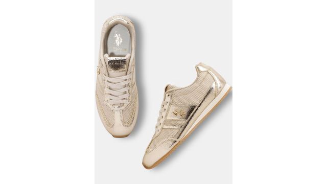 U.S. Polo Assn. Women Textured PU Sneakers