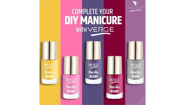 VERGE Glossy Finish Colour Show Long Wear Nail Polish