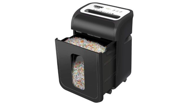 VidaTeco Cross-Cut Paper Shredder Heavy Duty