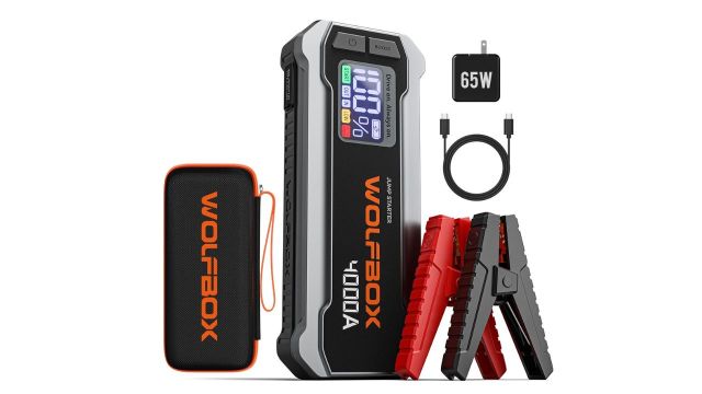 WOLFBOX 4000A Jump Starter