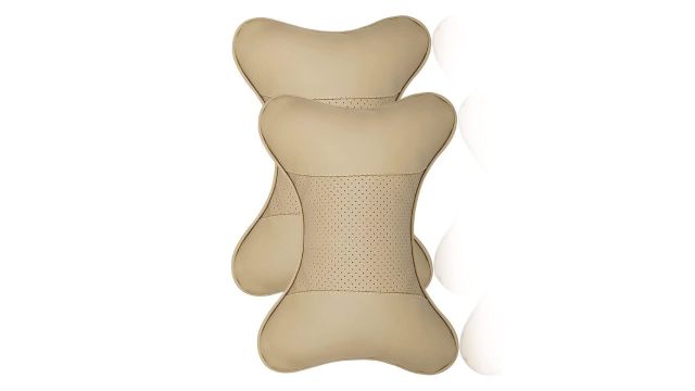 Yobbo Universal Car Neck Rest Pillow Cushion Set