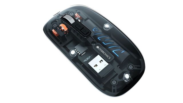 ZEBRONICS Glassy 10 Wireless Mouse