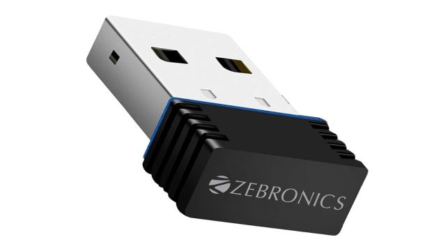 ZEBRONICS ZEB-USB150WF1 WiFi USB Mini Adapter