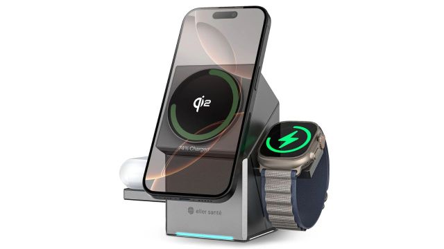 eller santé 3 in 1 23w Magnetic Mag-Safe Wireless Charger