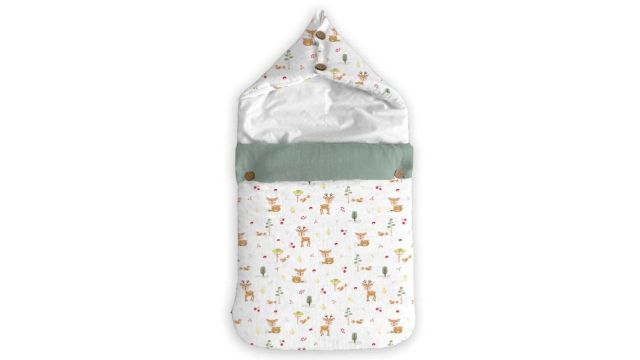 haus & kinder 3‑in‑1 Baby Sleeping Bag & Carry Nest