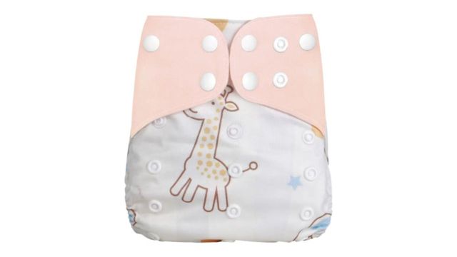 AHC Free Size Reusable Cloth Diaper with Insert