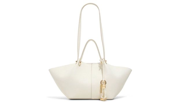 ALDO Women Solid Half Moon Sling Bag (white)